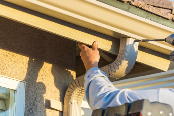 Aluminum Rain Gutter Service in Pittsboro