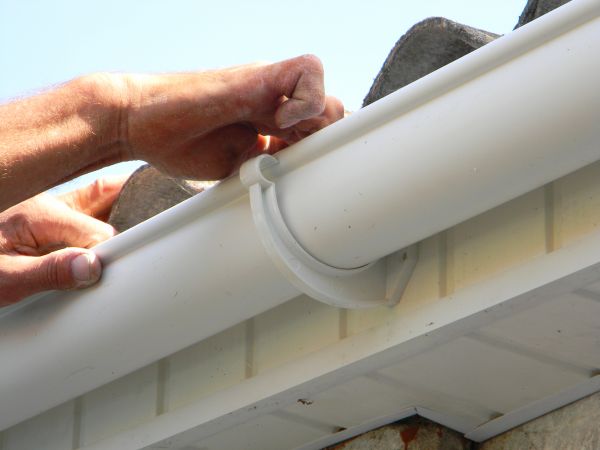 Plastic Gutter Repair in Pittsboro